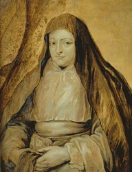 Portræt af infanta Isabella Clara Eugenia af Spanien, ca. 1627-32
